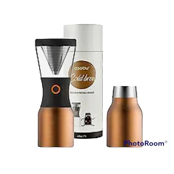 Asobu Other - Asobu Coldbrew Portable Cold Brew Coffee Maker With a Vacuum Copper Black New